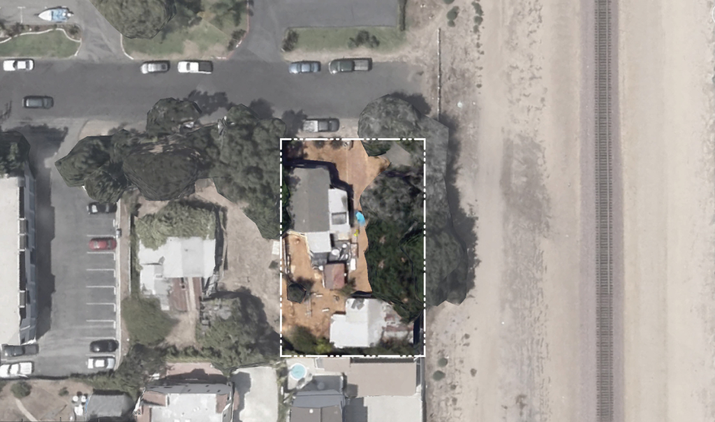 aerial w property line